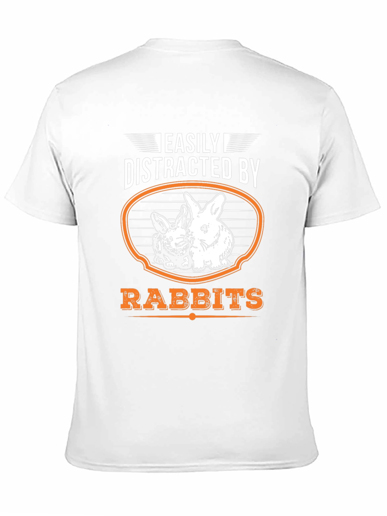 Easily Distracted by Rabbits Graphic Tee