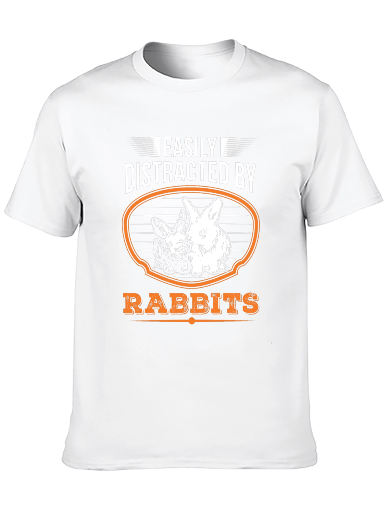 Easily Distracted by Rabbits Graphic Tee