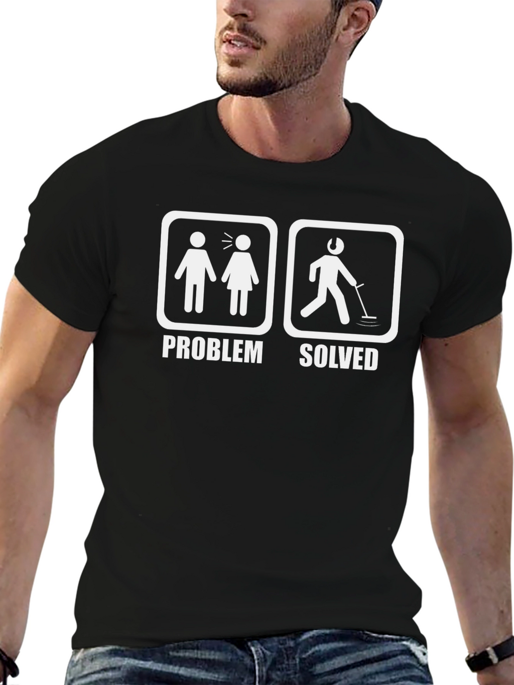 Problem Solved Metal Detecting T-Shirt