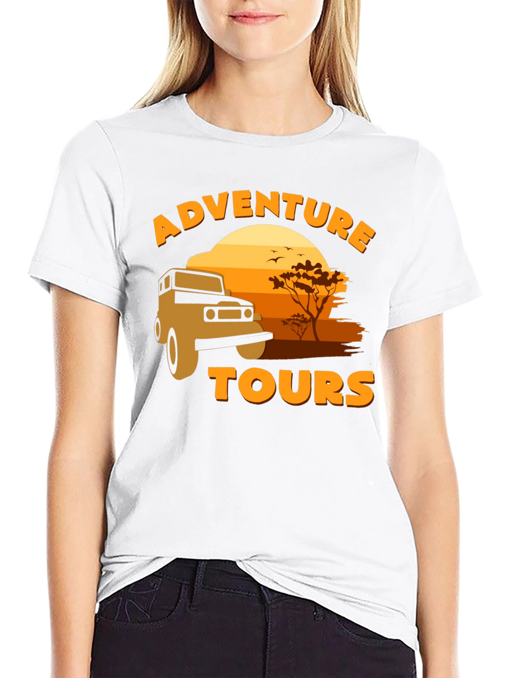 Adventure Tours T-Shirt - Safari Design