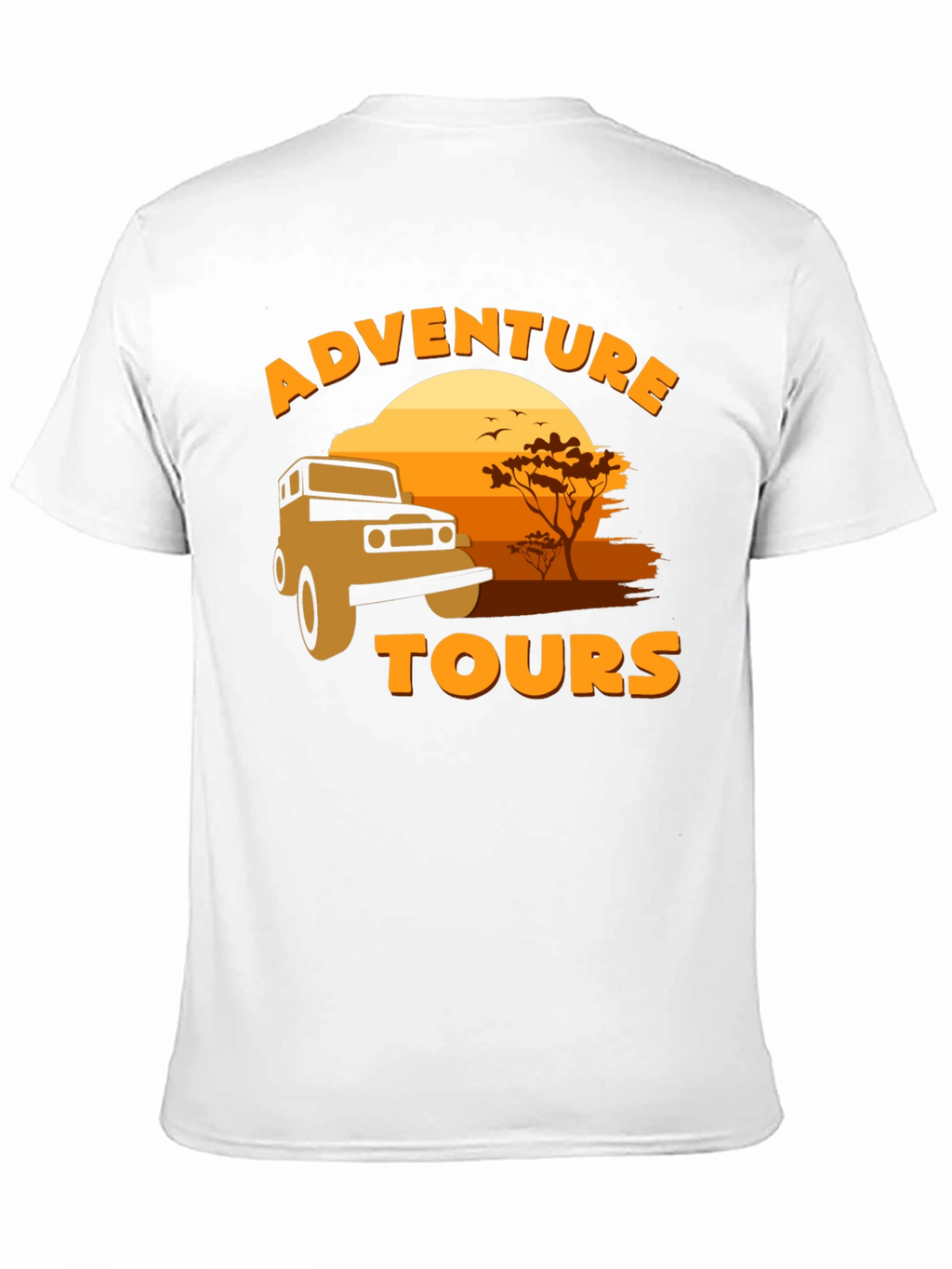 Adventure Tours T-Shirt - Safari Design