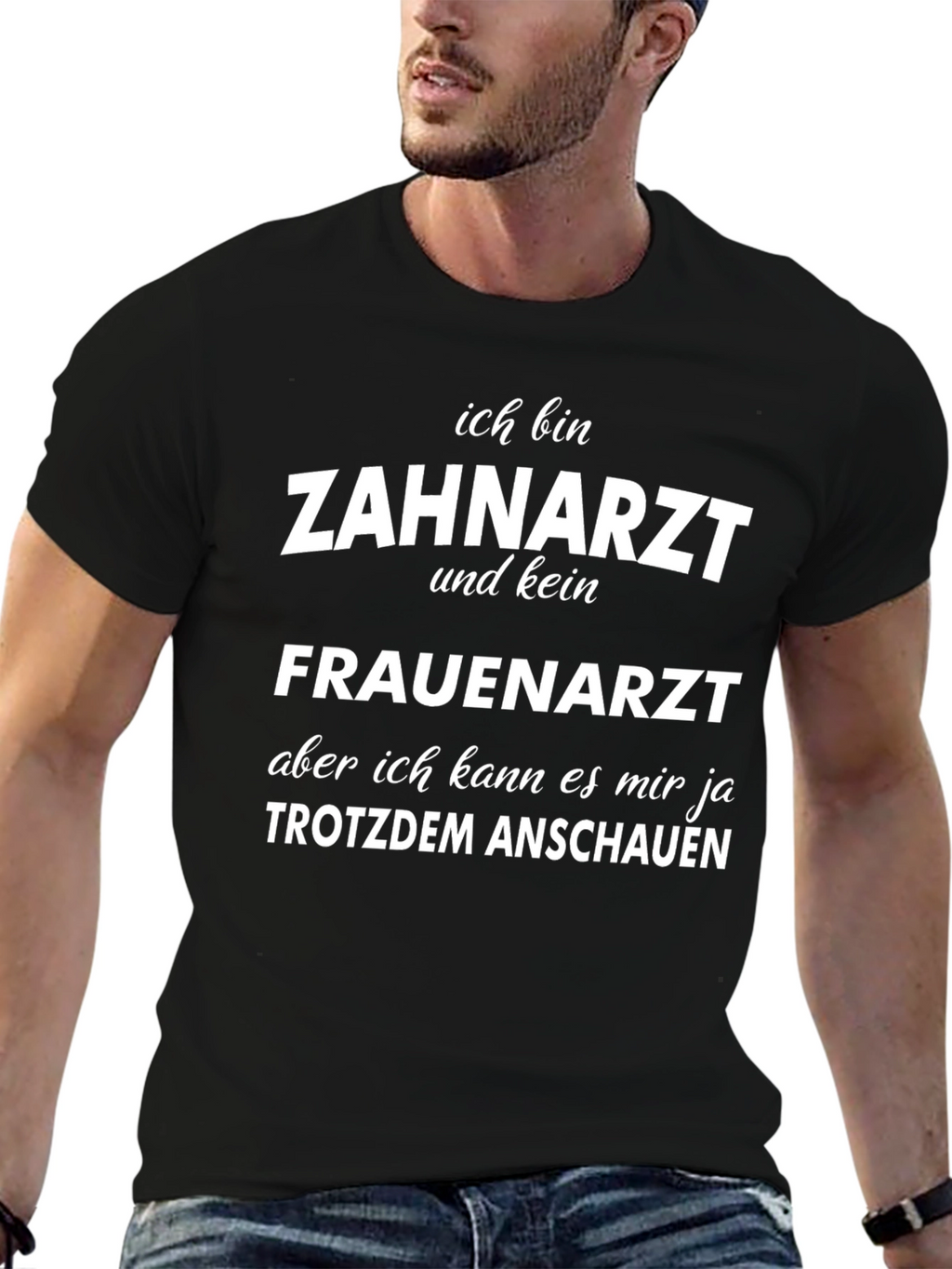 Ich Bin Zahnarzt T-Shirt - Dentist Humor Tee