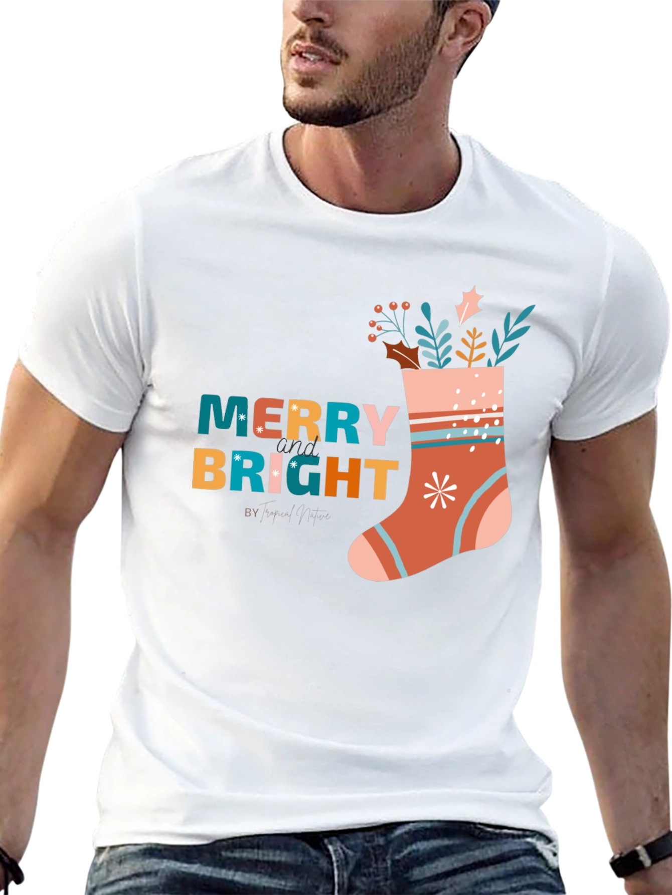 Merry & Bright Holiday T-Shirt