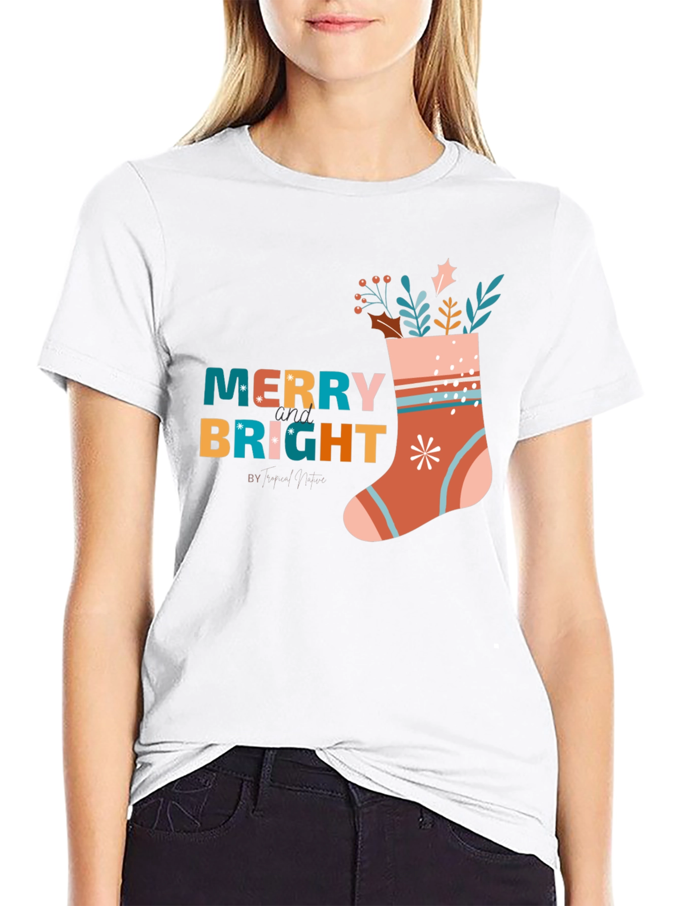 Merry & Bright Holiday T-Shirt