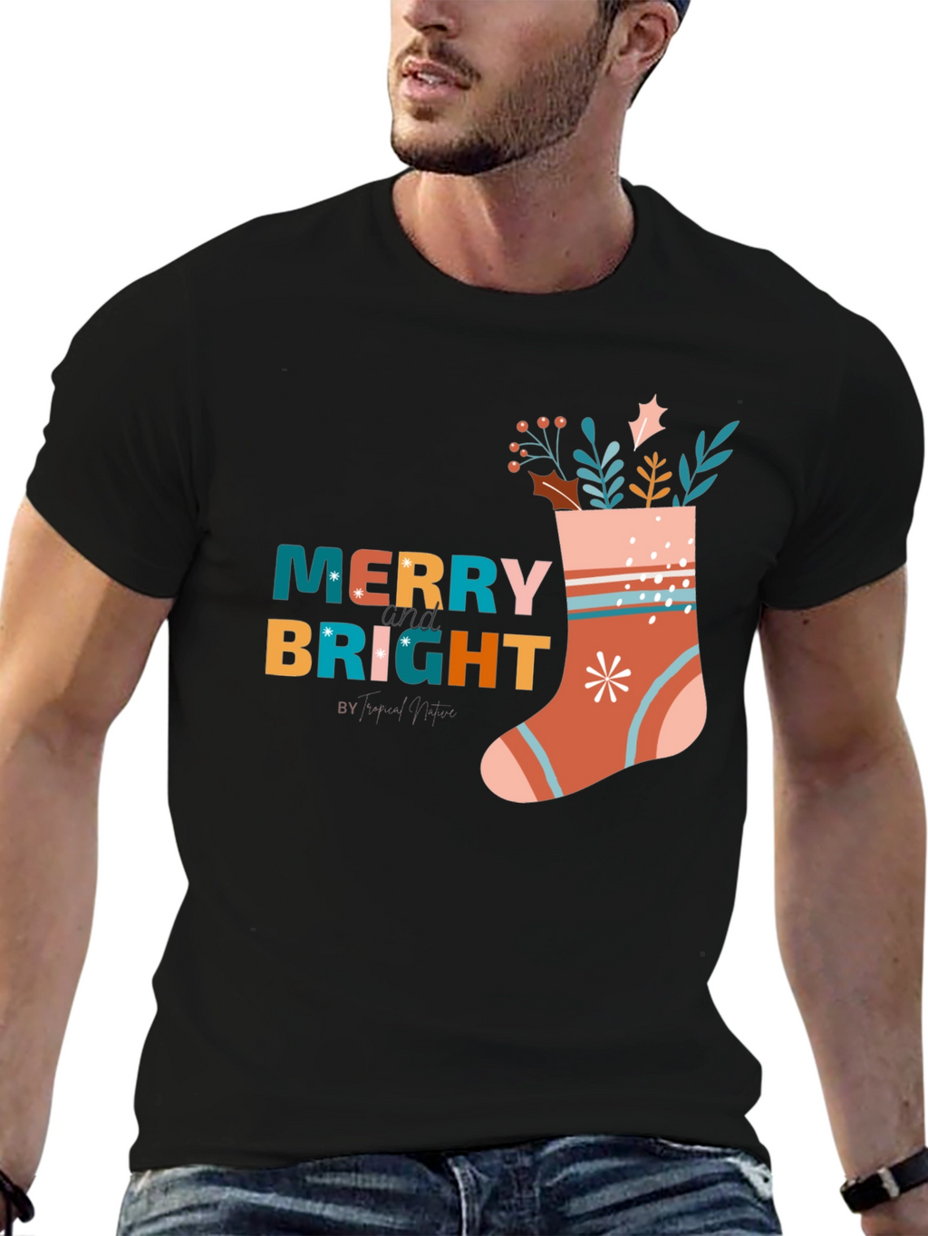 Merry & Bright Holiday T-Shirt