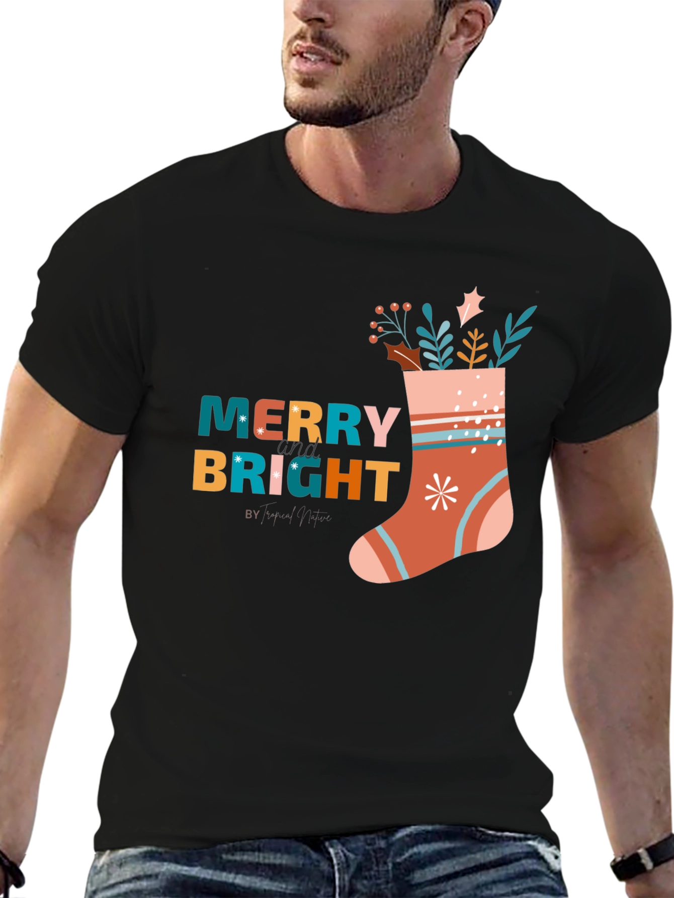Merry & Bright Holiday T-Shirt