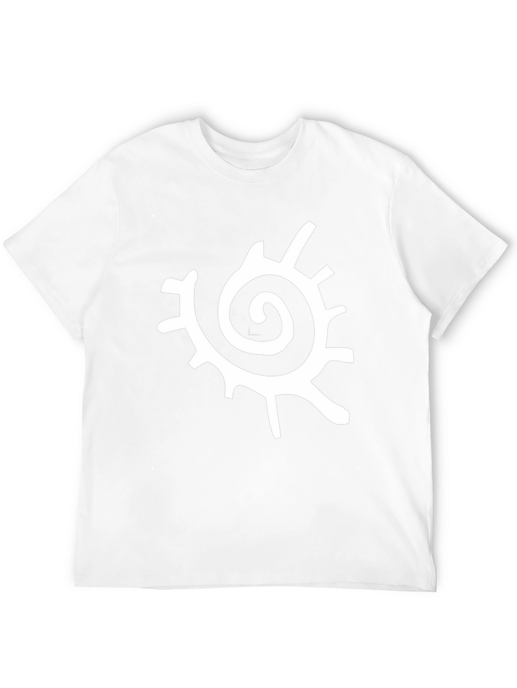Spiral Sun Graphic Black T-Shirt