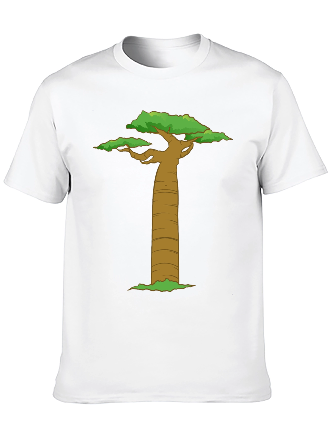 Baobab Tree Graphic T-Shirt - Nature Inspired Design