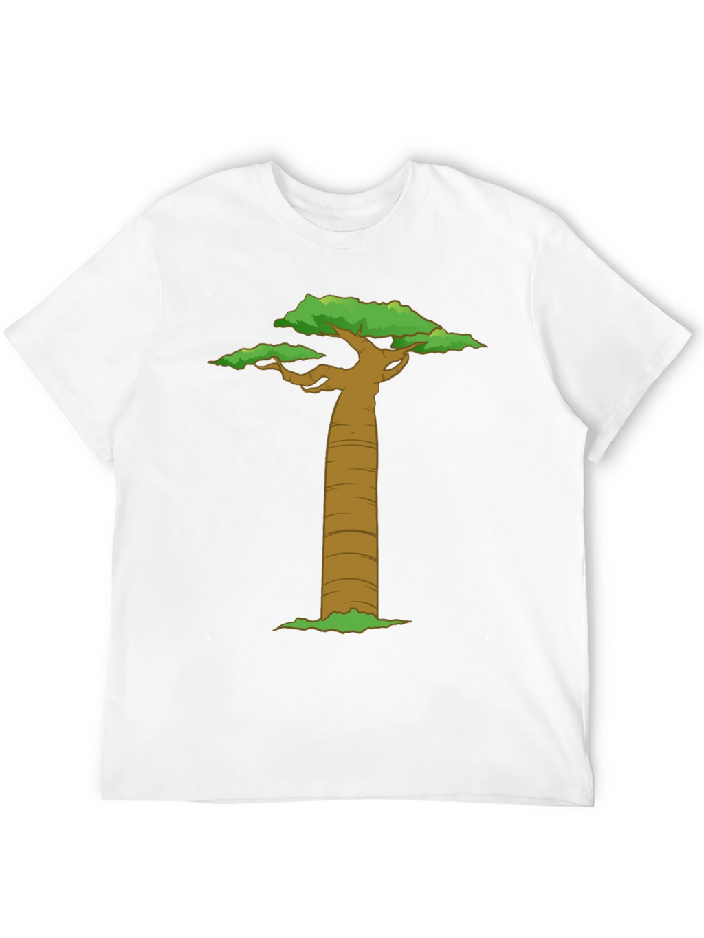 Baobab Tree Graphic T-Shirt - Nature Inspired Design