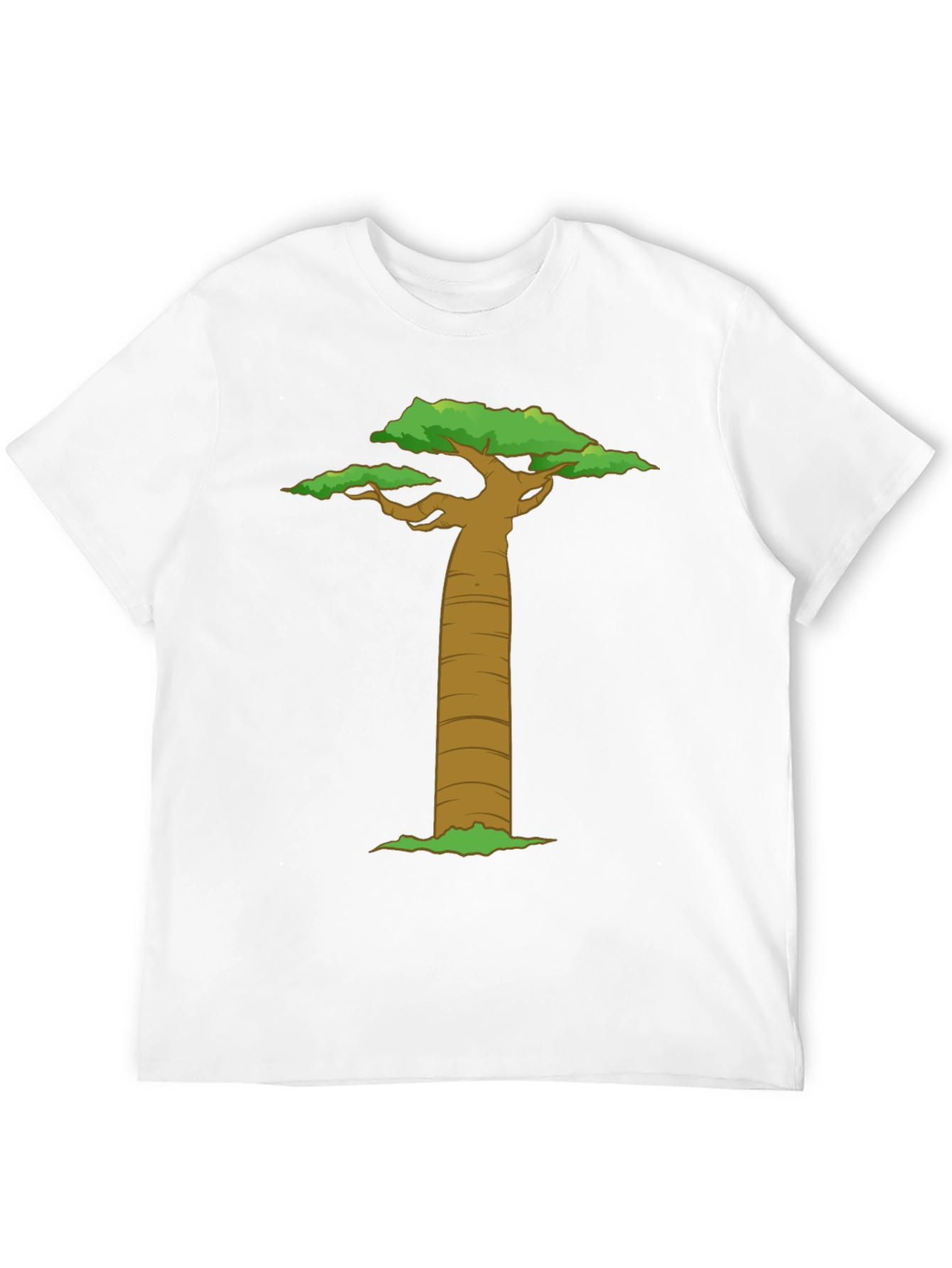 Baobab Tree Graphic T-Shirt - Nature Inspired Design