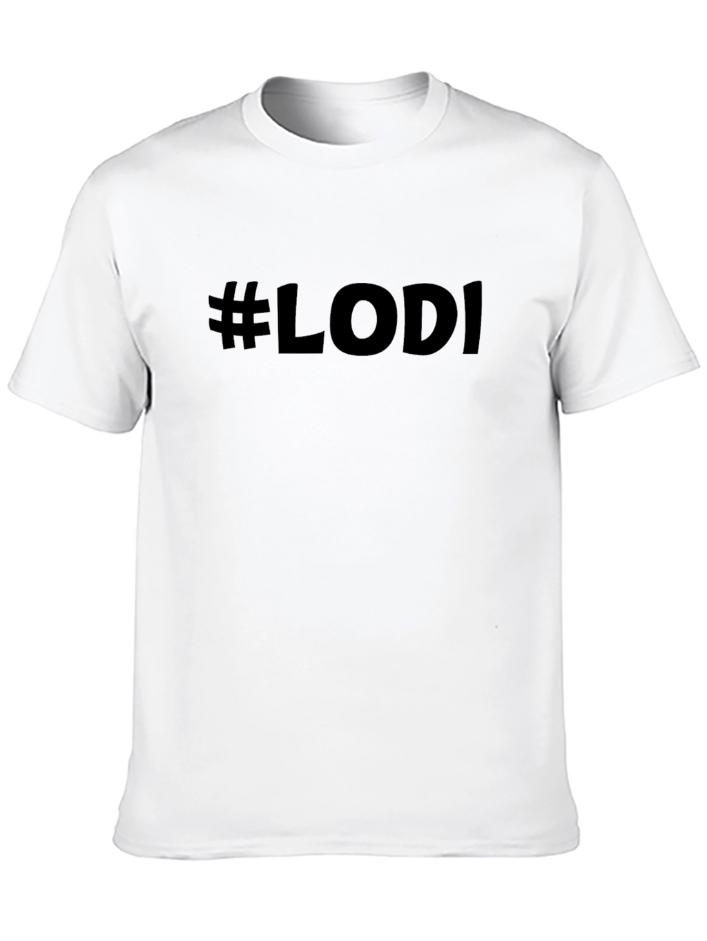 #LODI Graphic Tee - Black Crew Neck T-Shirt