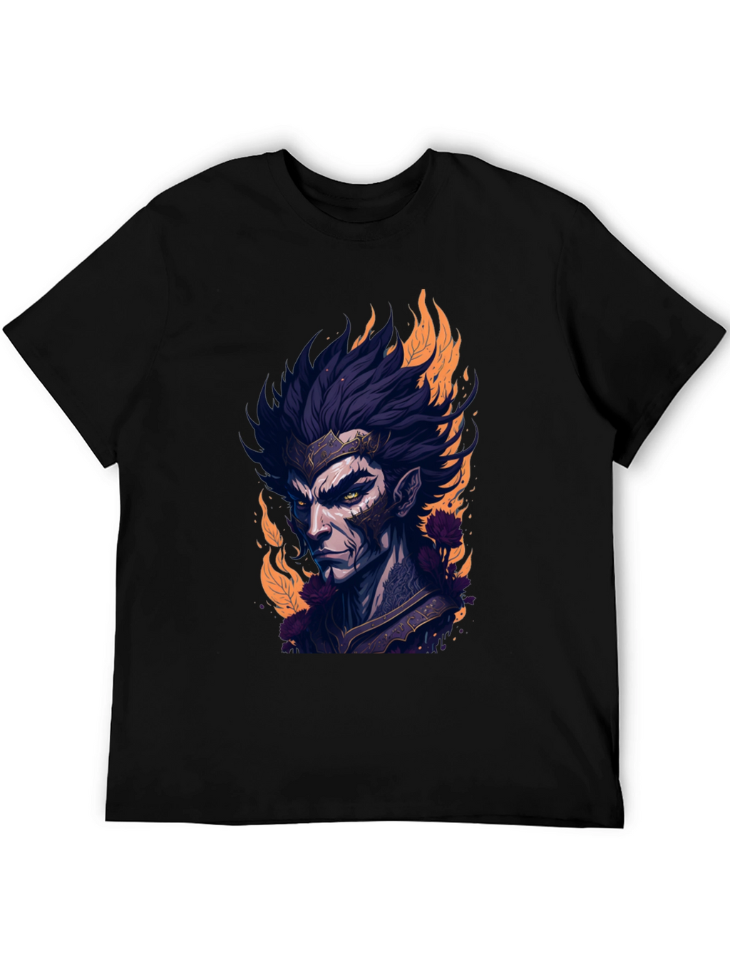 Dark Elf Graphic Tee - Fire & Fury