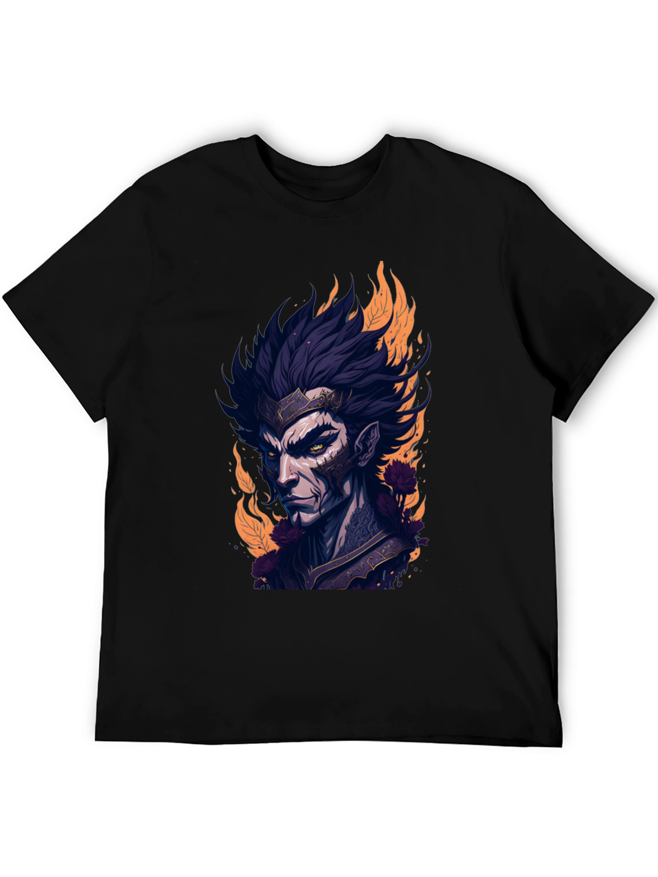 Dark Elf Graphic Tee - Fire & Fury