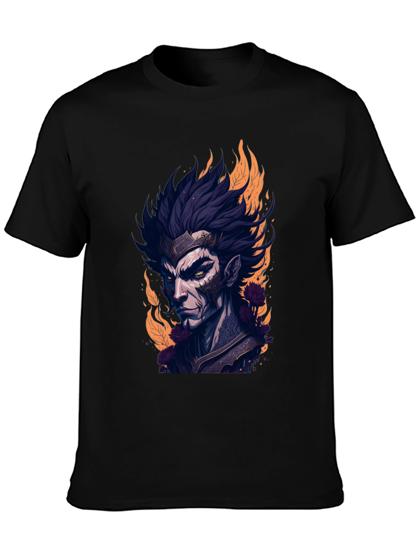 Dark Elf Graphic Tee - Fire & Fury