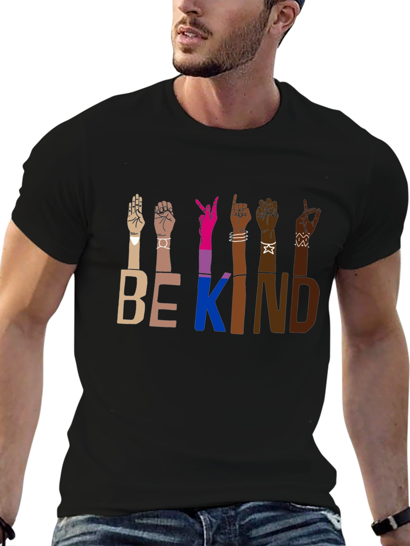 Be Kind T-Shirt - ASL Design