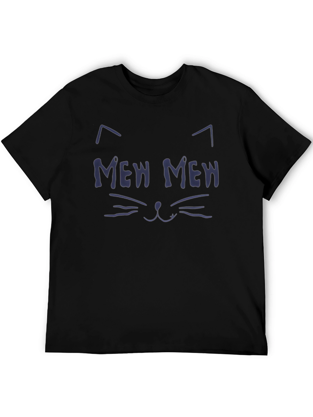 Meow Cat Tee - Unisex Cute Graphic T-Shirt