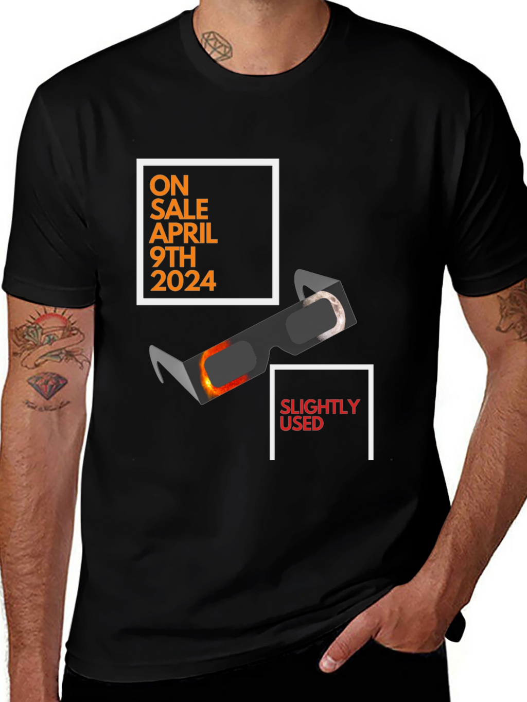 Slightly Used Eclipse Glasses T-Shirt