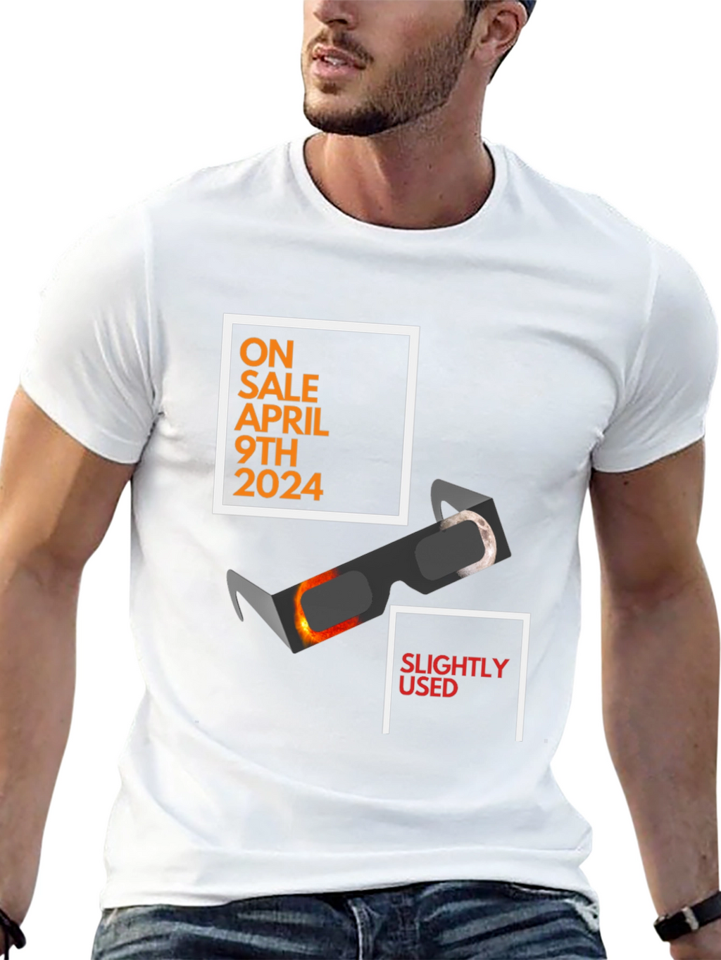 Slightly Used Eclipse Glasses T-Shirt