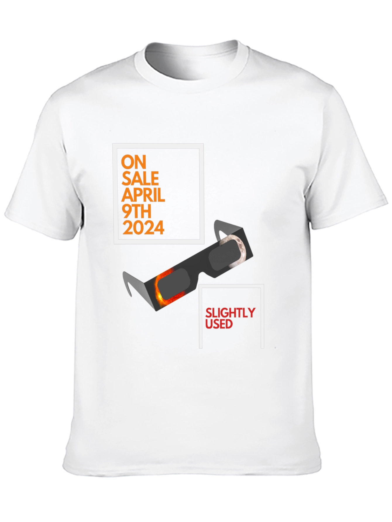 Slightly Used Eclipse Glasses T-Shirt