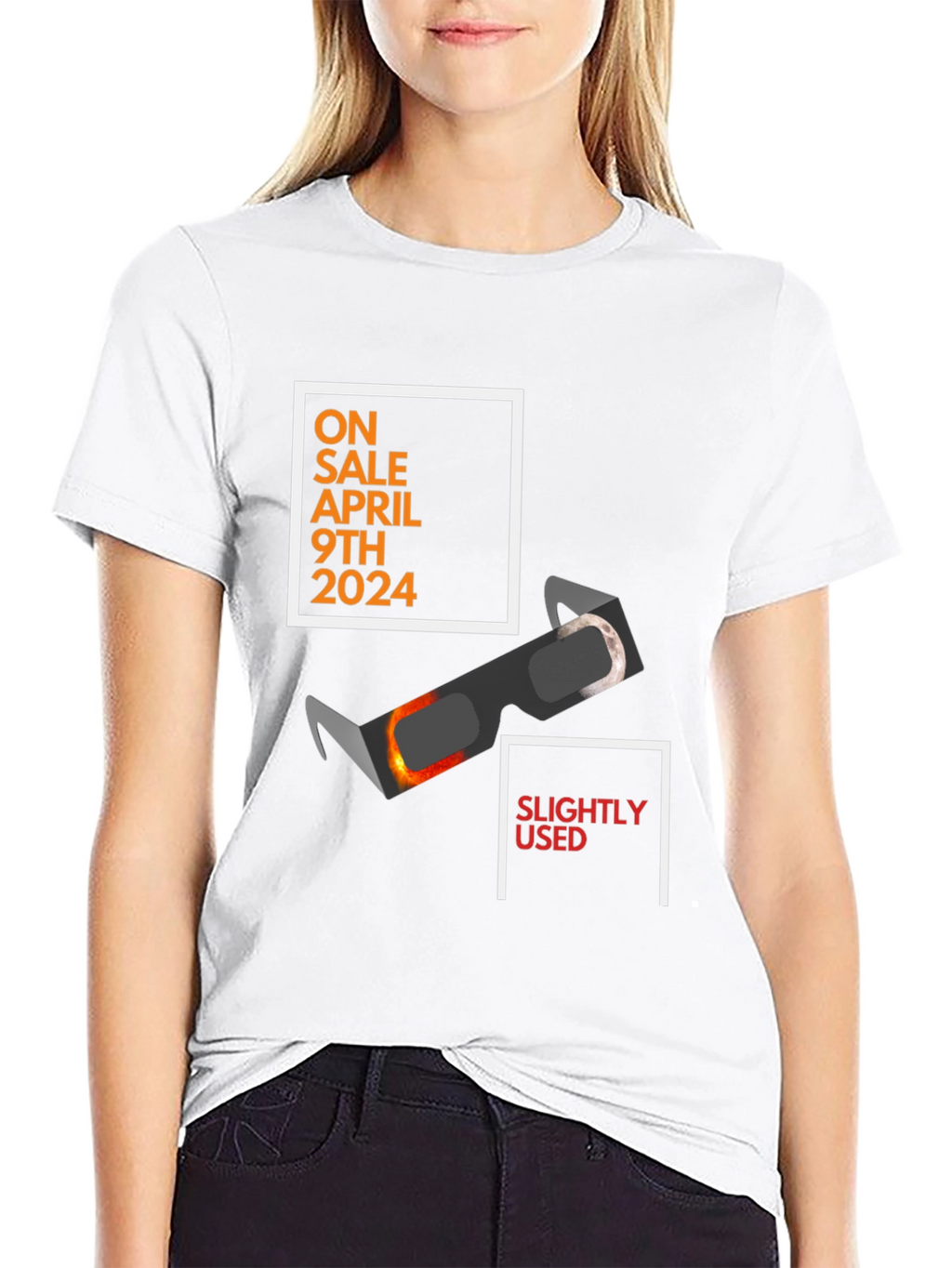 Slightly Used Eclipse Glasses T-Shirt
