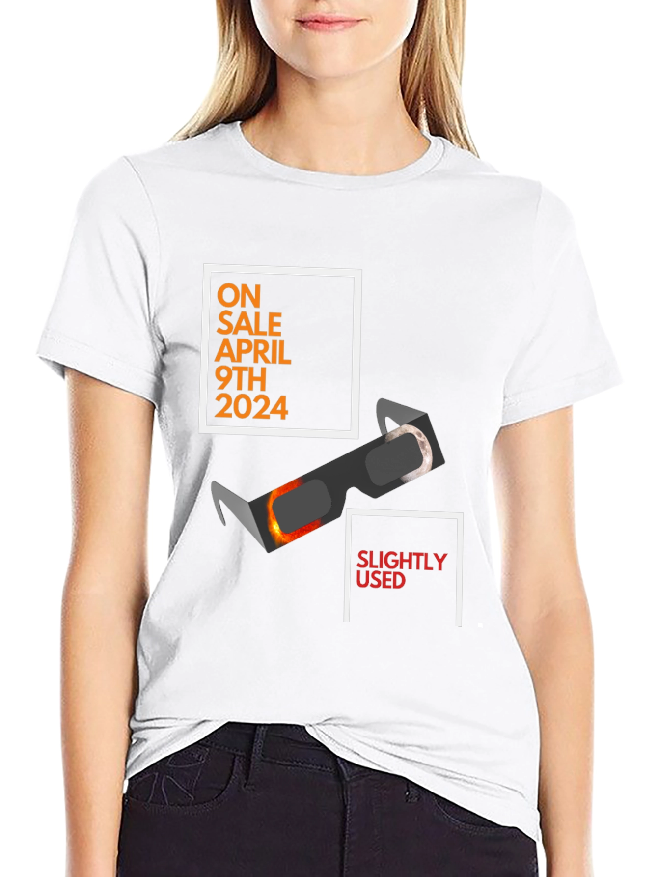 Slightly Used Eclipse Glasses T-Shirt