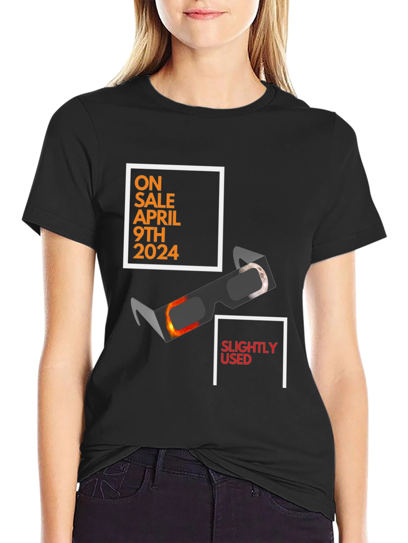 Slightly Used Eclipse Glasses T-Shirt
