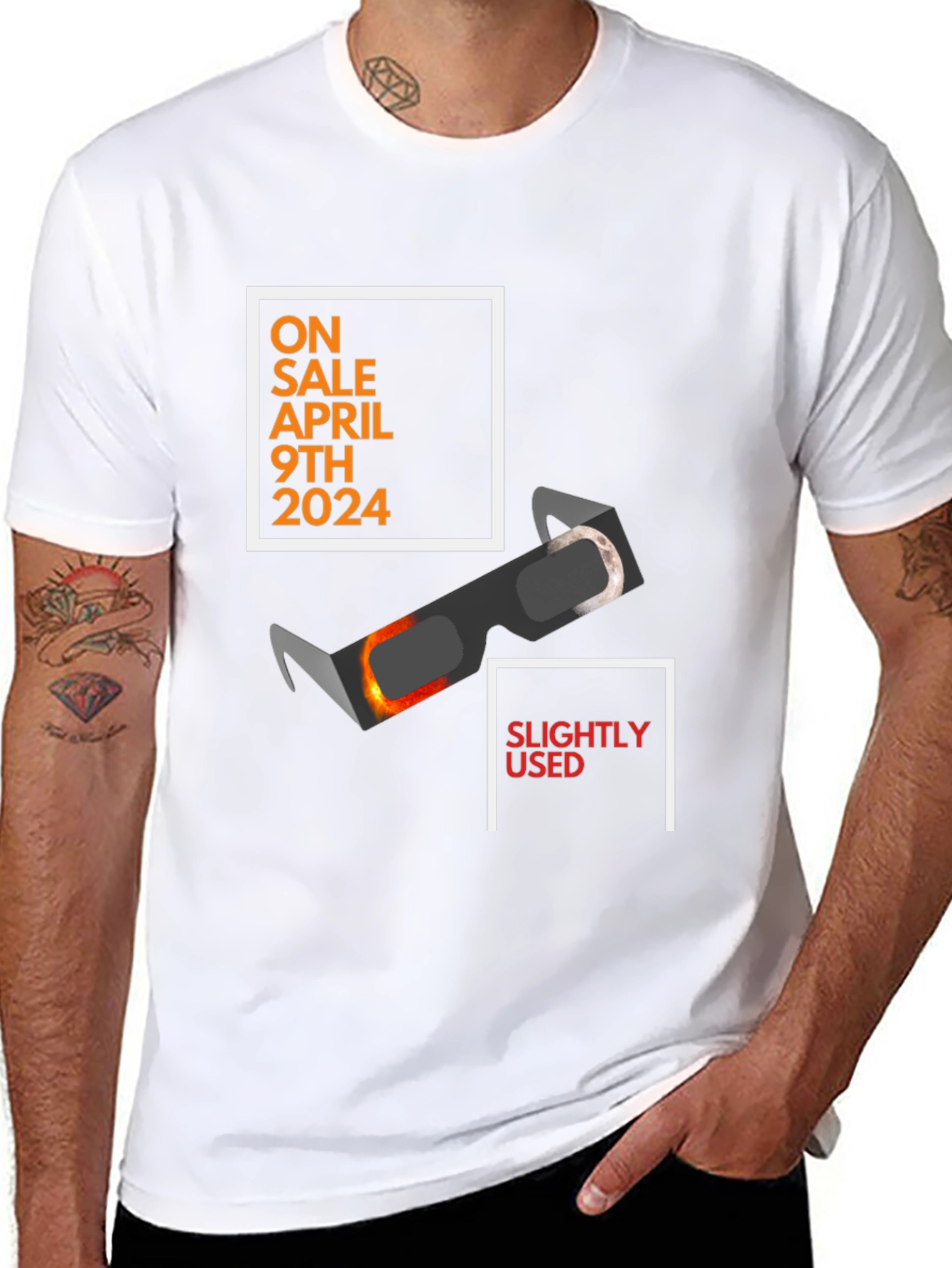 Slightly Used Eclipse Glasses T-Shirt