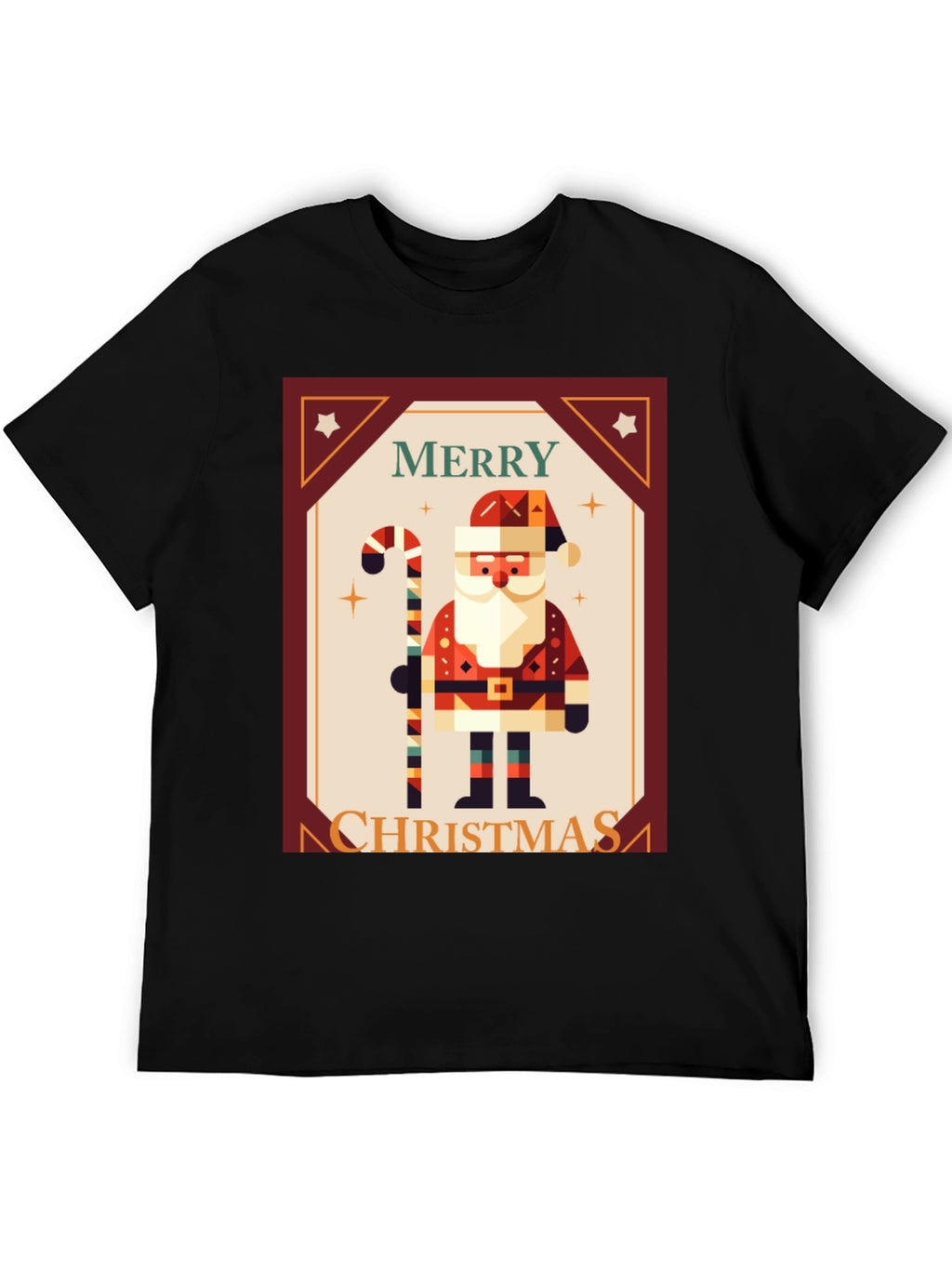 Merry Christmas Santa Graphic Tee