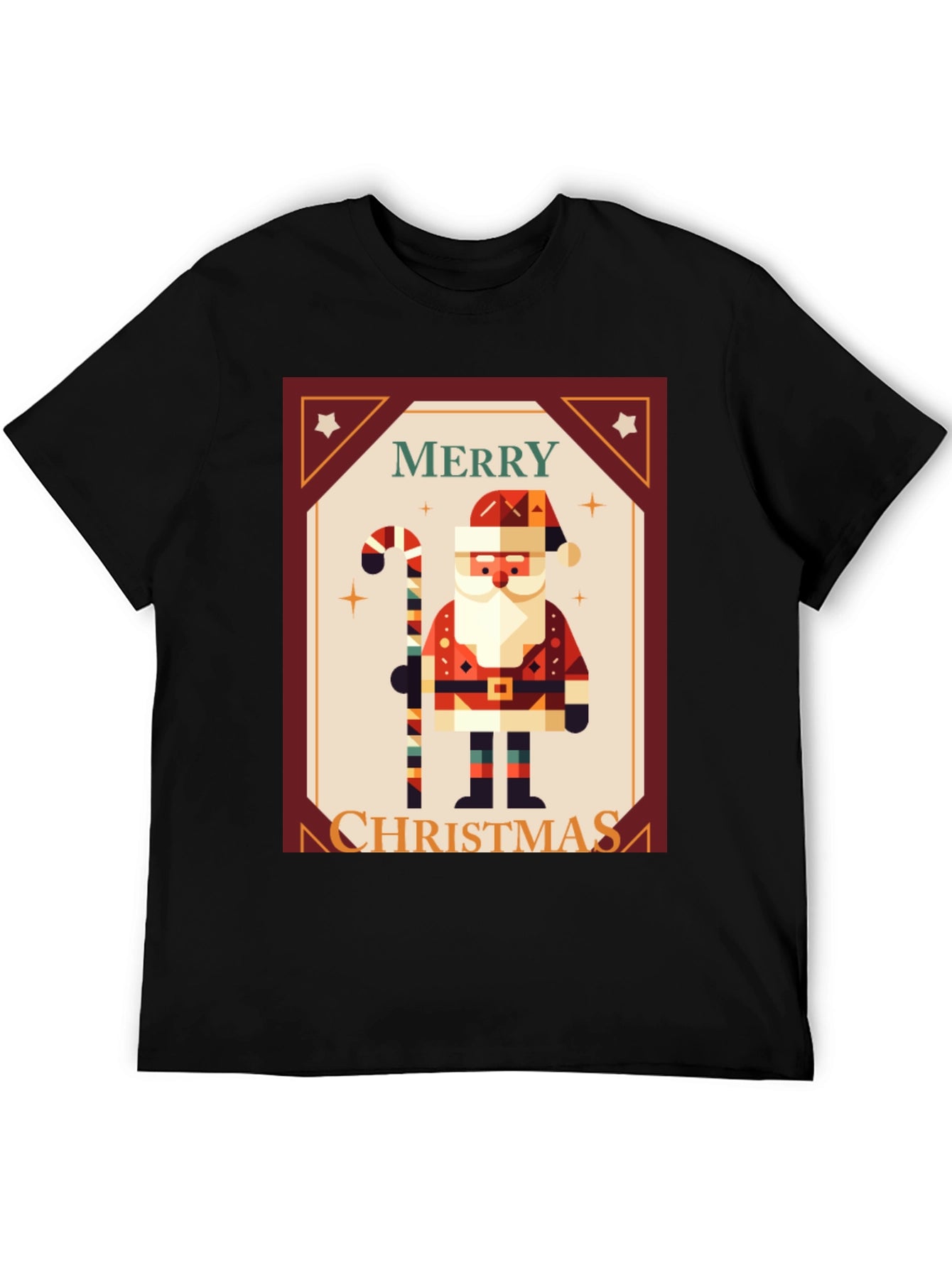 Merry Christmas Santa Graphic Tee