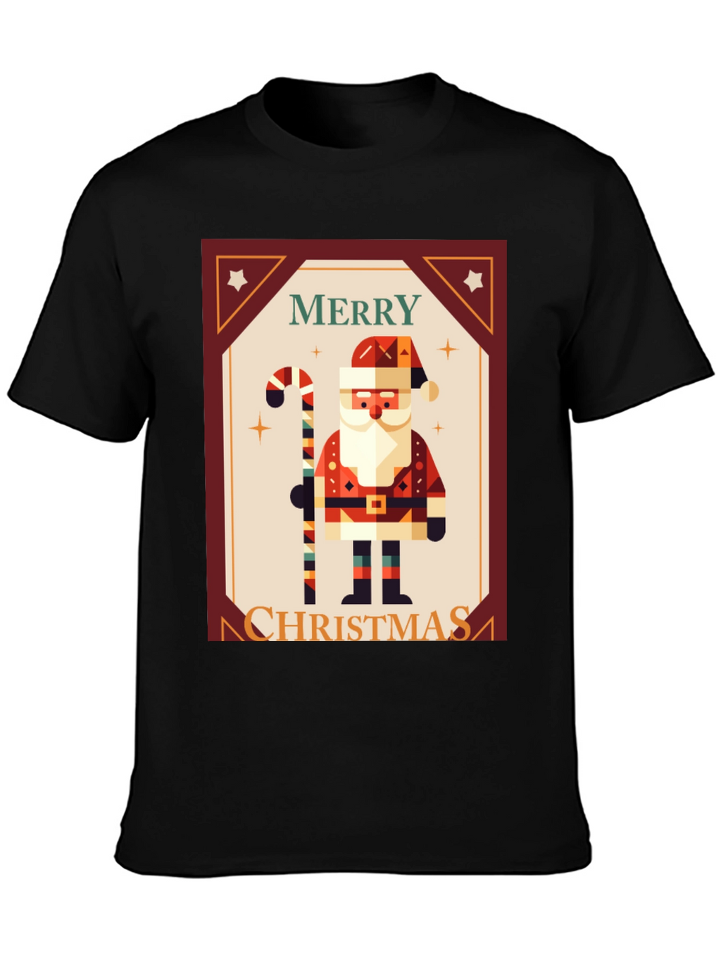 Merry Christmas Santa Graphic Tee