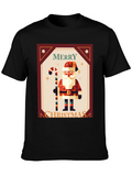 Merry Christmas Santa Graphic Tee