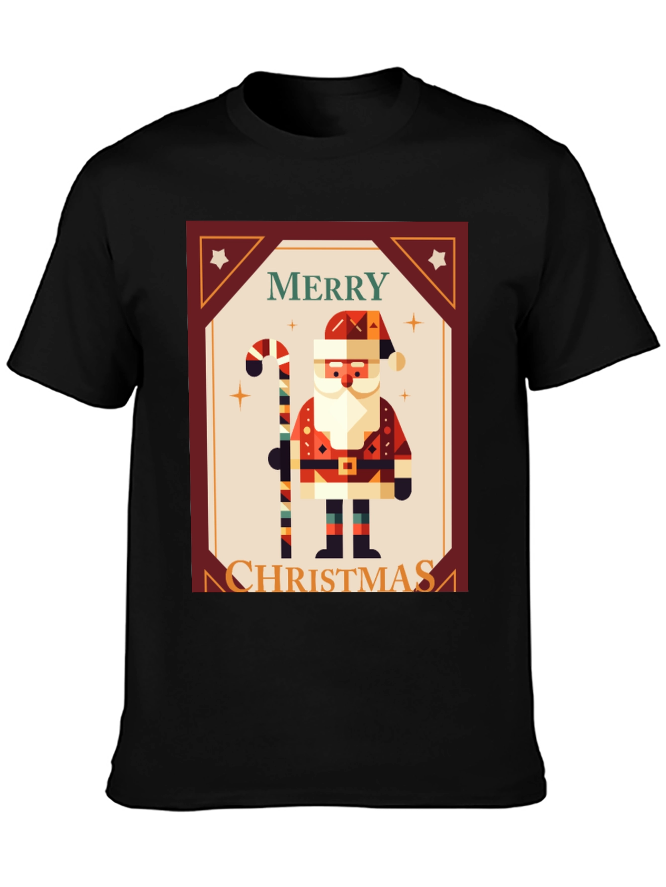 Merry Christmas Santa Graphic Tee