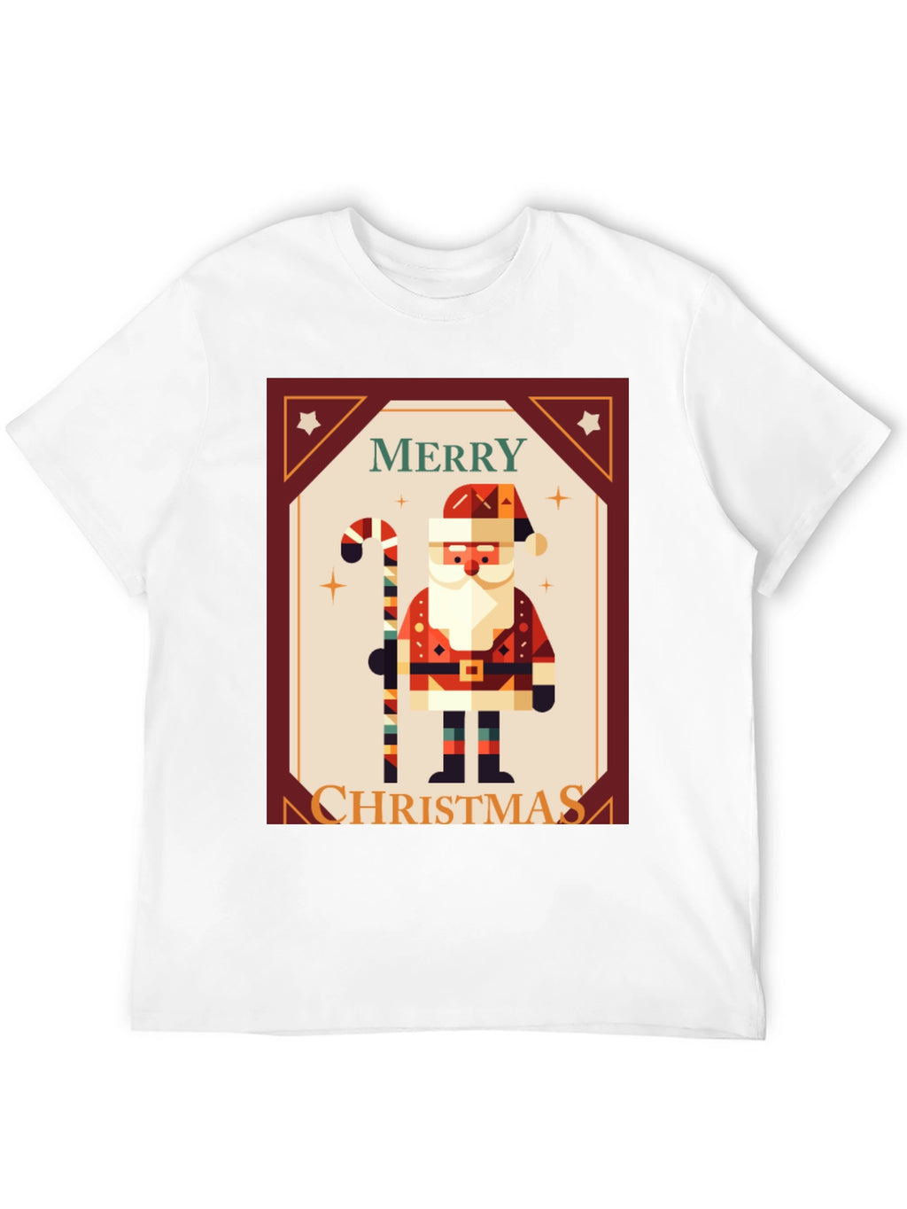 Merry Christmas Santa Graphic Tee