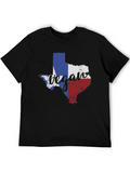 Texas Vegan T-Shirt State Pride Vegetarian Tee