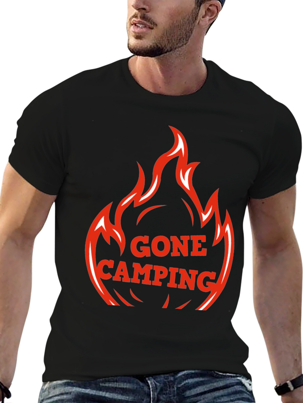 Gone Camping Graphic T-Shirt