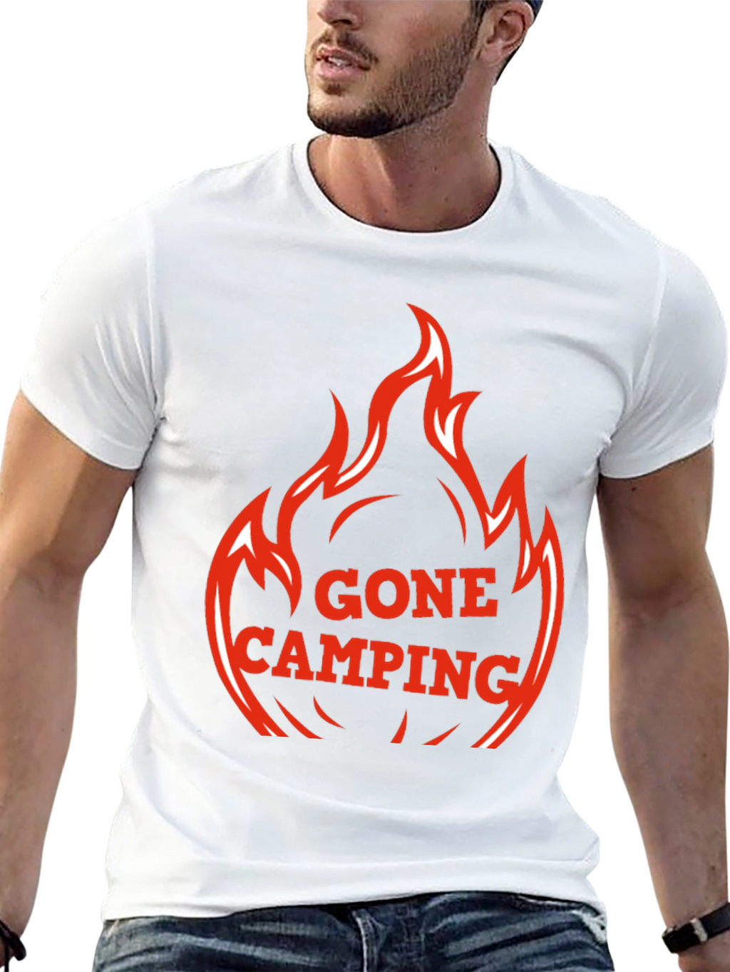 Gone Camping Graphic T-Shirt
