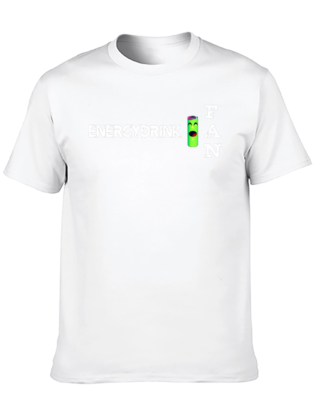 Energy Drink Fan T-Shirt - Black Crew Neck Tee