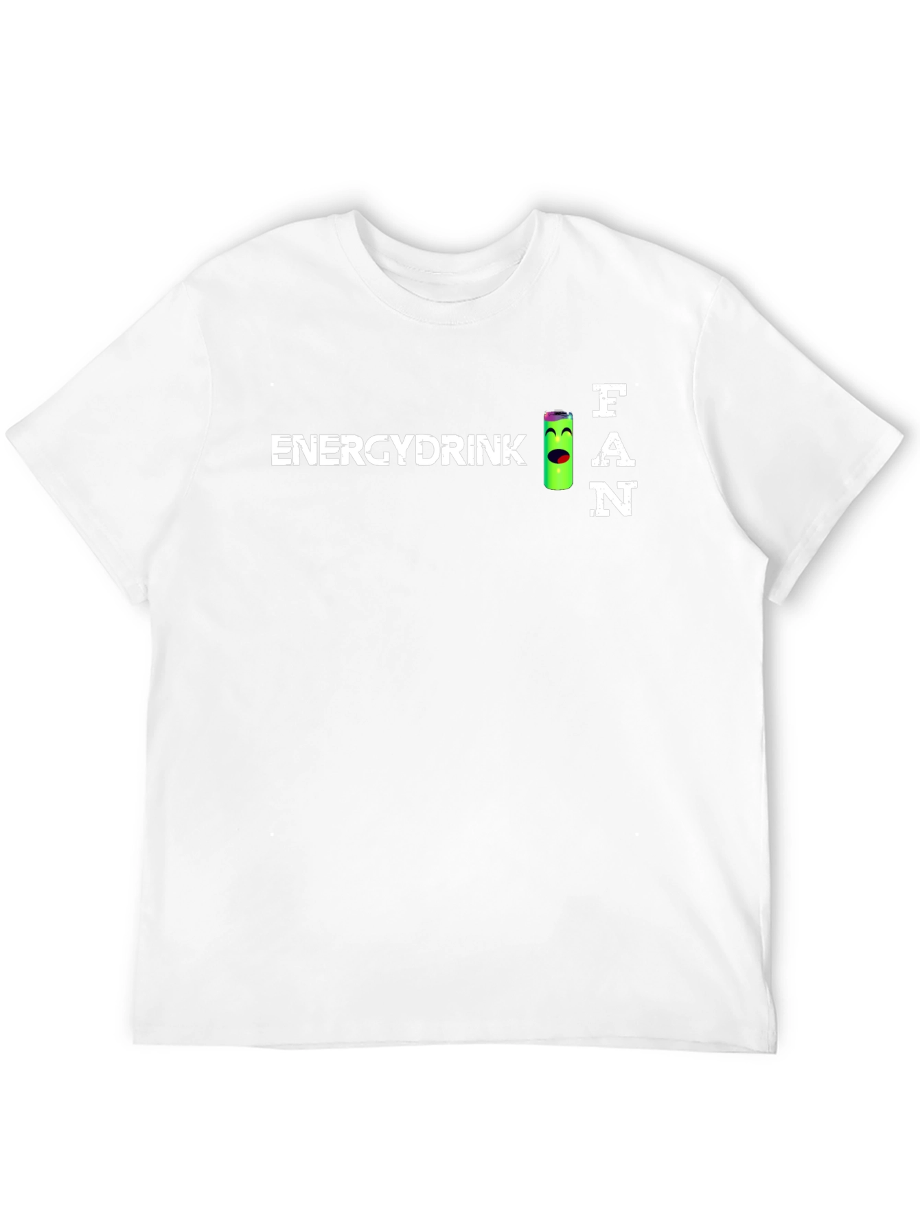 Energy Drink Fan T-Shirt - Black Crew Neck Tee