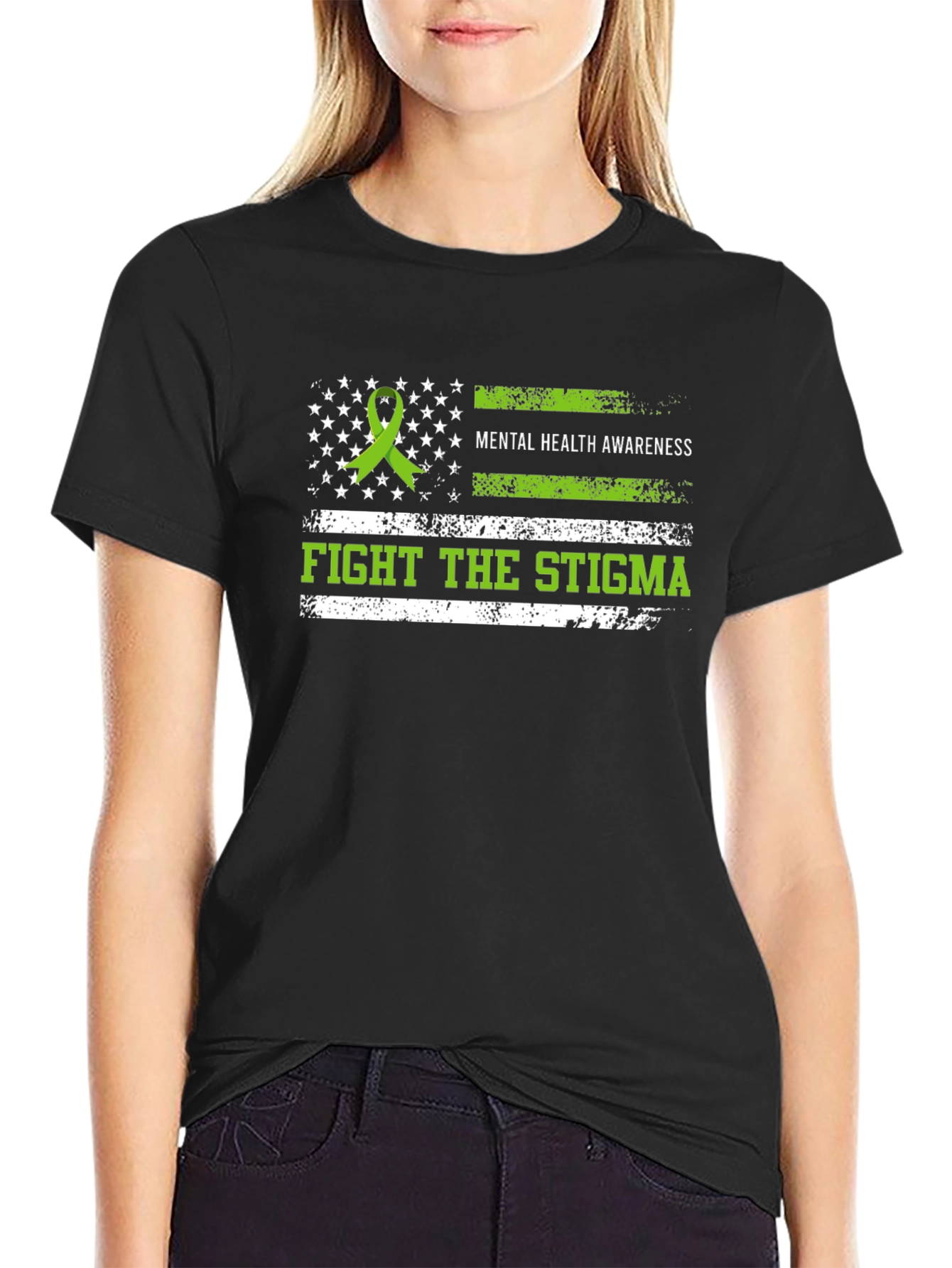 Mental Health Awareness Tee - Fight The Stigma