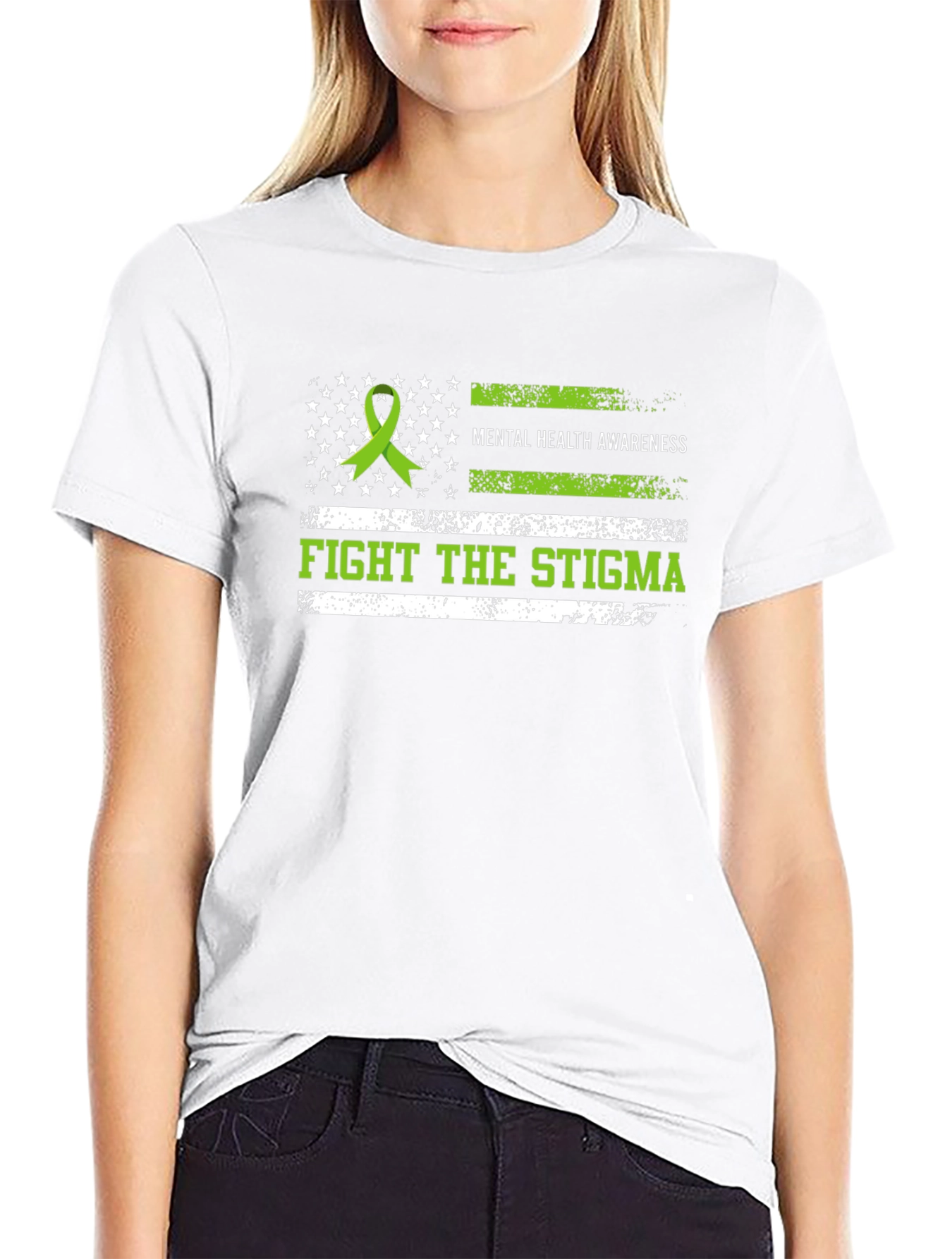 Mental Health Awareness Tee - Fight The Stigma