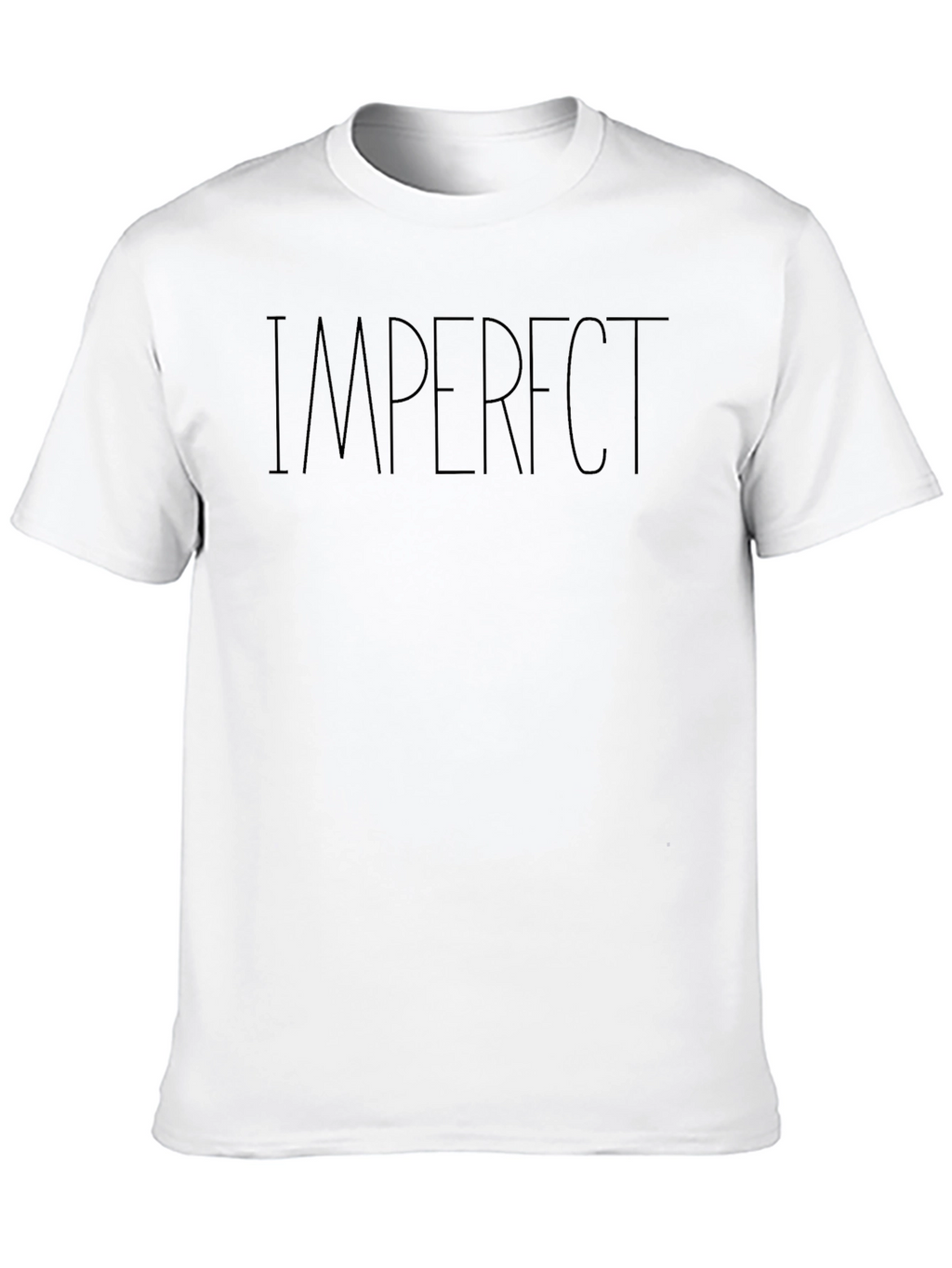 Imperfect Graphic Tee - Casual Comfort Shirt