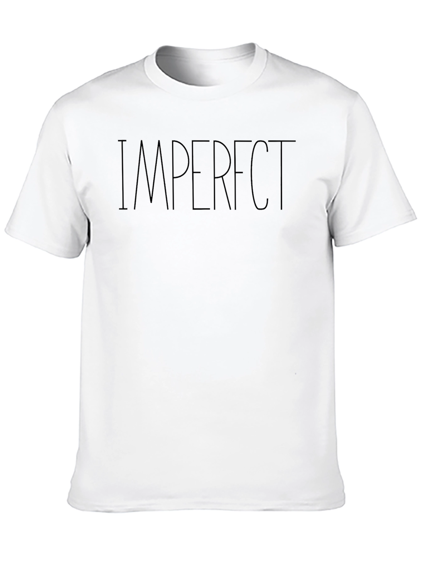 Imperfect Graphic Tee - Casual Comfort Shirt