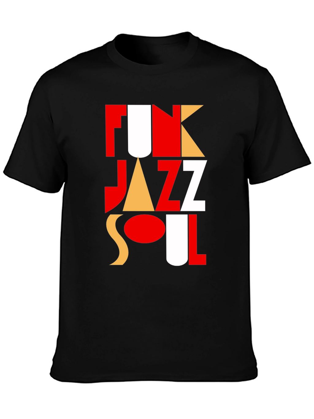 Funky Jazz Soul T-Shirt - Bold Graphic Tee
