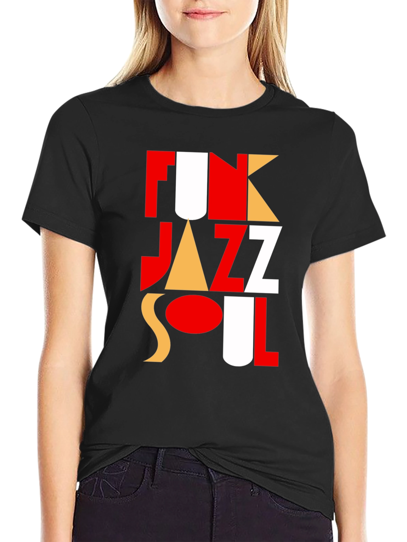 Funky Jazz Soul T-Shirt - Bold Graphic Tee