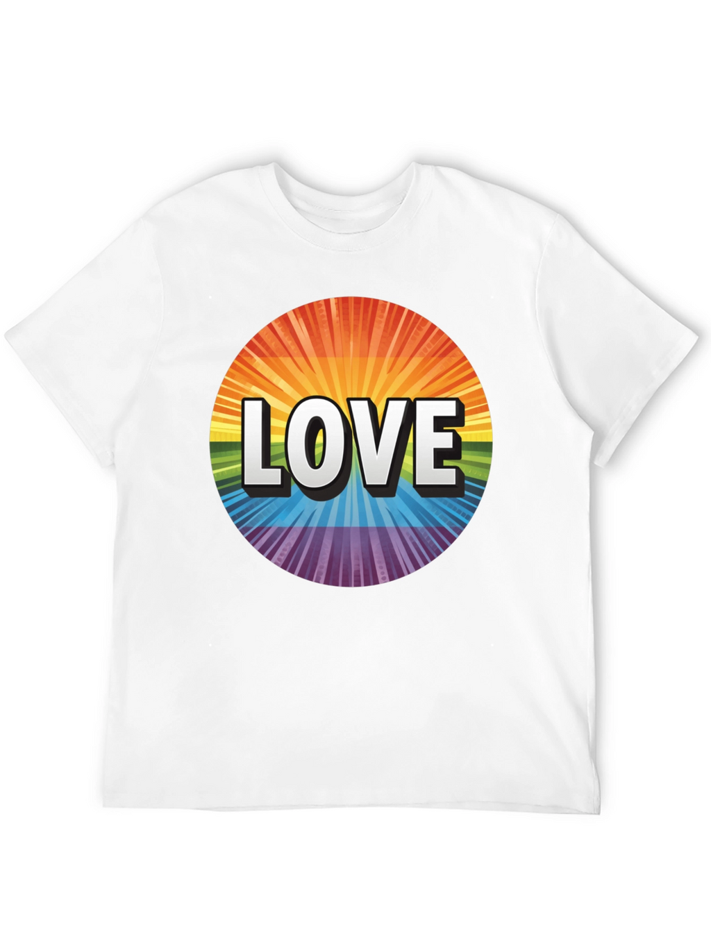 Love Rainbow Graphic Tee