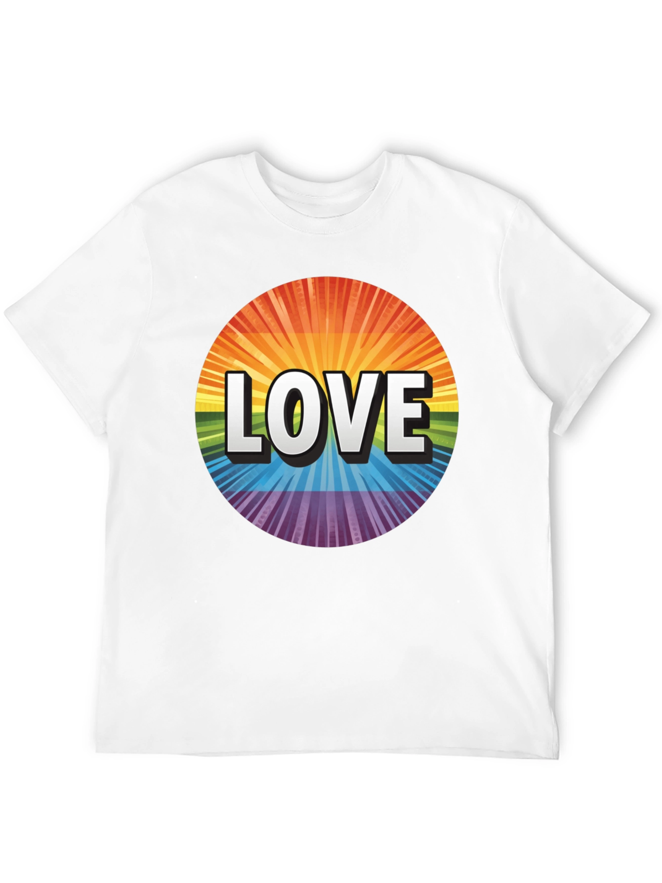 Love Rainbow Graphic Tee