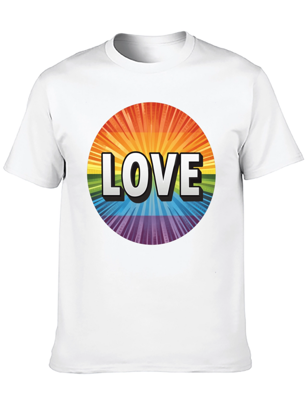 Love Rainbow Graphic Tee
