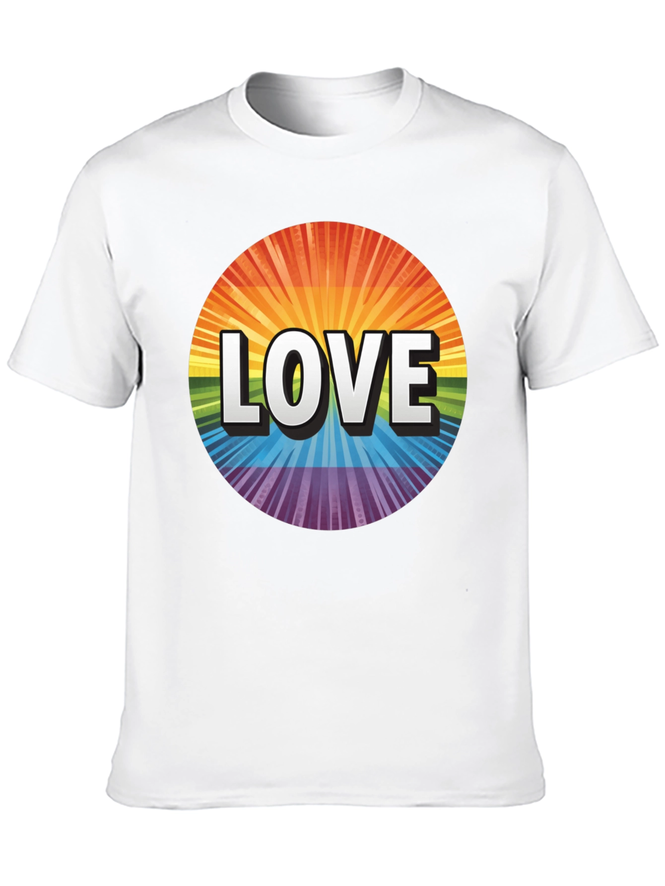 Love Rainbow Graphic Tee