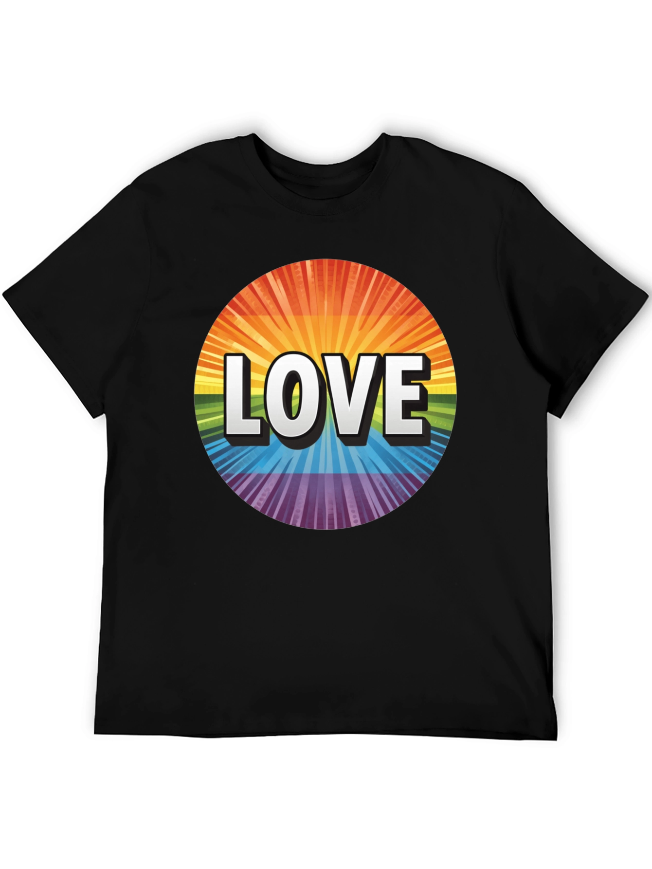 Love Rainbow Graphic Tee
