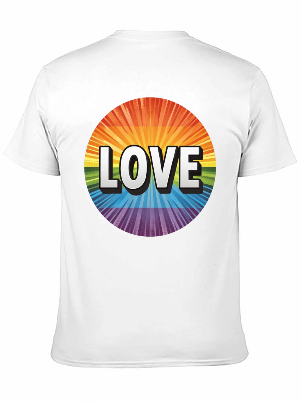 Love Rainbow Graphic Tee